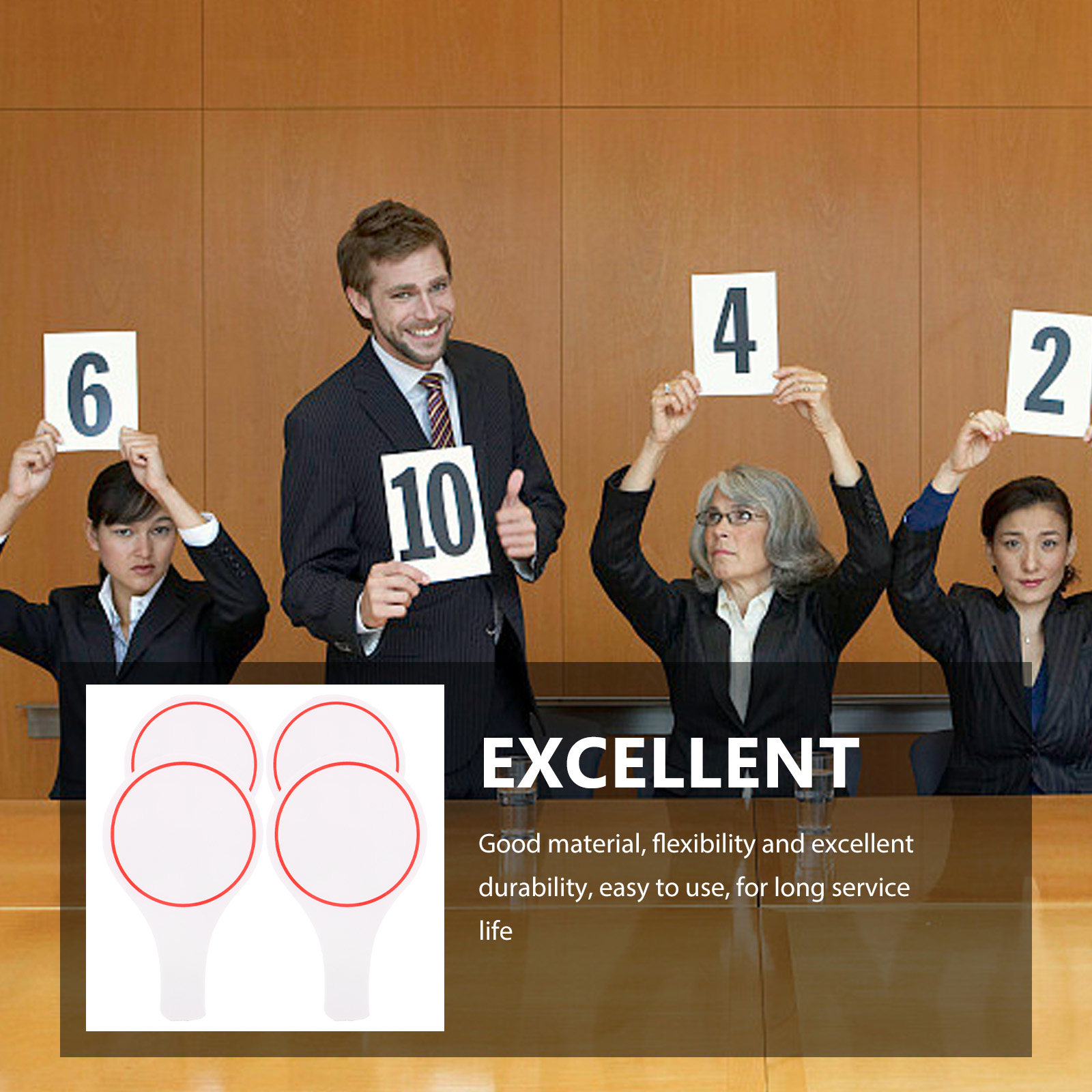 Board Game Quiz - กระดานคะแนนเปล่า 4 ชิ้น กระดานคะแนนคุณภาพสูงแบบลบได้สำหรับกรรมการให้คะแนน การให้คะแนนแบบ DIY