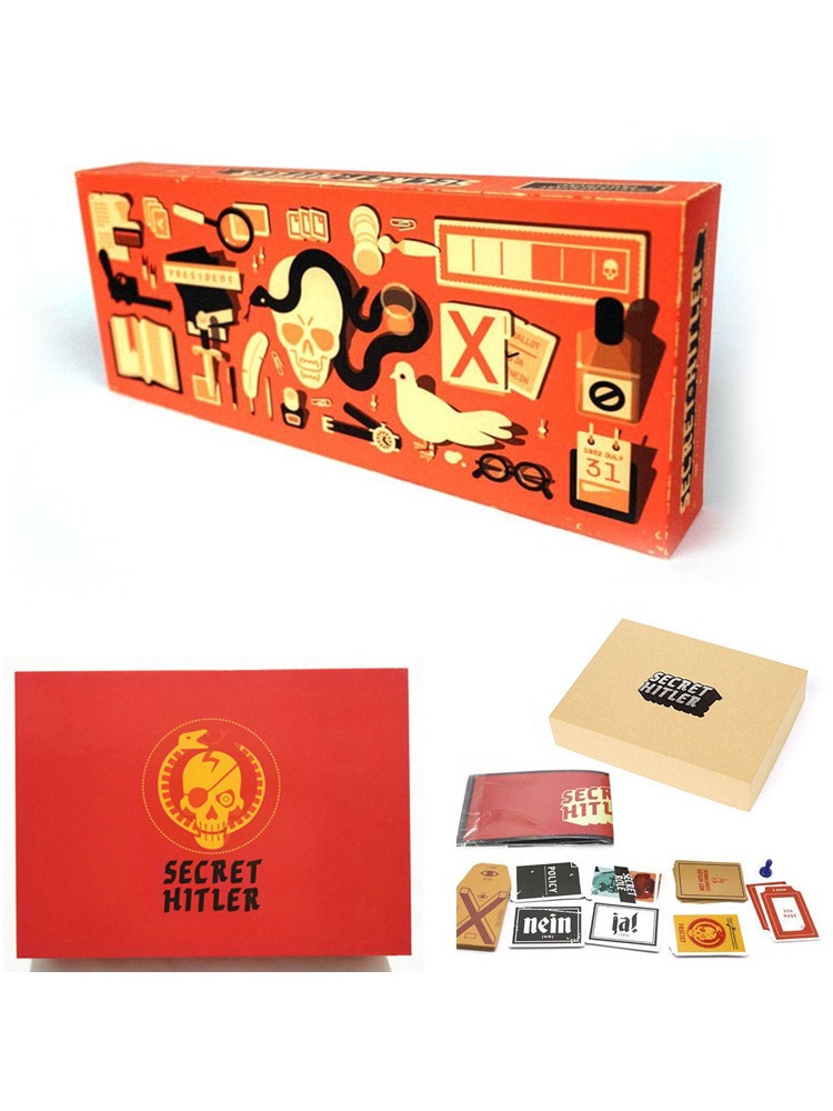 Board Game Hitler - Secret Hitler เกมกระดานเกมการ์ดเกมปาร์ตี้ SHT