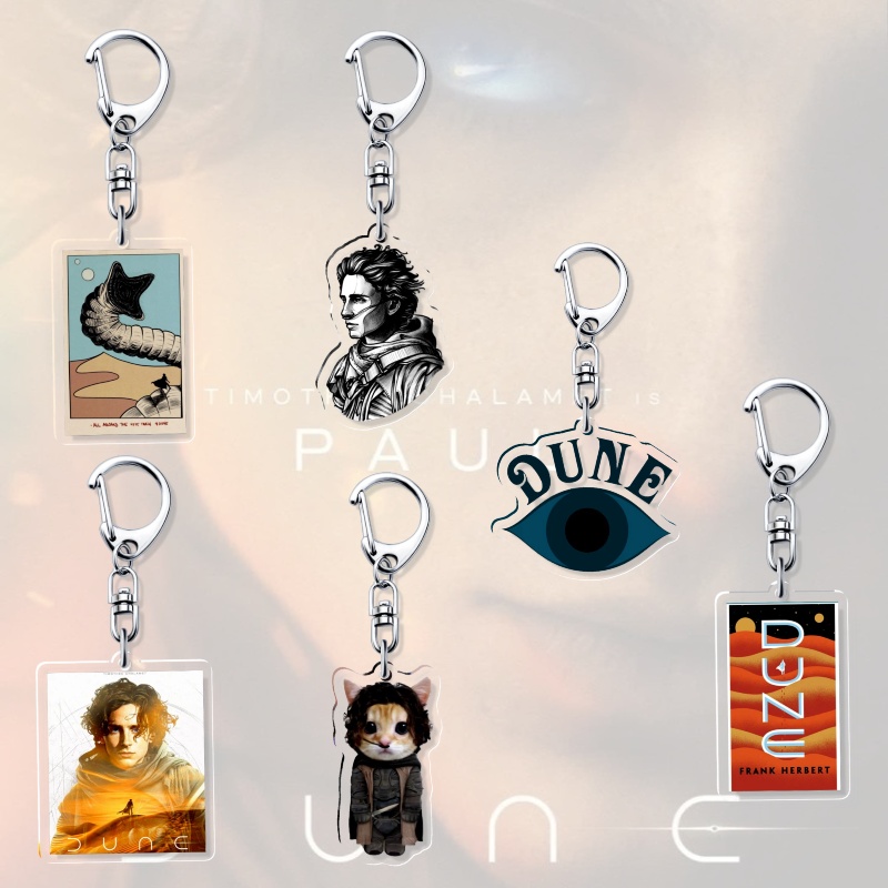 Board Game Dune - พวงกุญแจ DUNE พอล อาเทรดส์ ตัวละครในภาพยนตร์ จี้ห้อยคอ