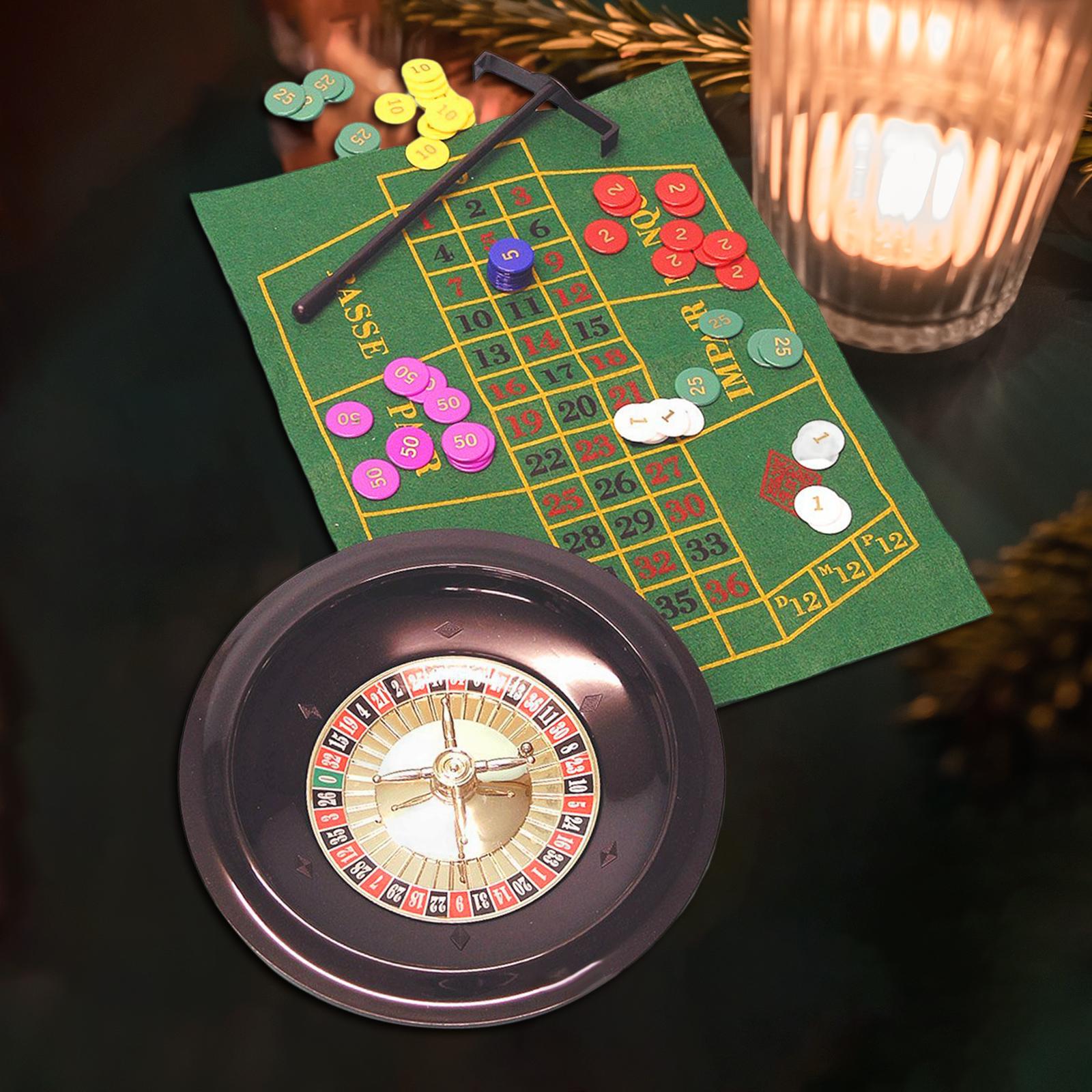 วงล้อรูเล็ตขนาด 10 นิ้ว พร้อมช - Board Game With Chips บทวิจารณ์และราคา