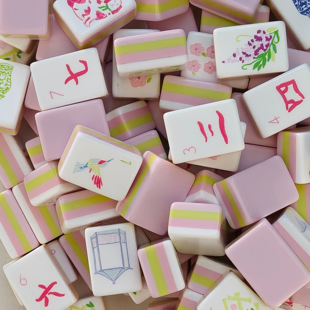 ชุดไพ่นกกระจอกอเมริกันอะคริลิค - Board Game Mahjong บทวิจารณ์และราคา