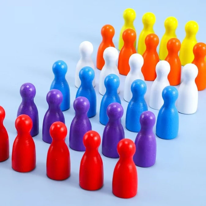 100 ชิ้นไม้สีสันสดใสหมากรุกมาร - Board Game Quiz บทวิจารณ์และราคา