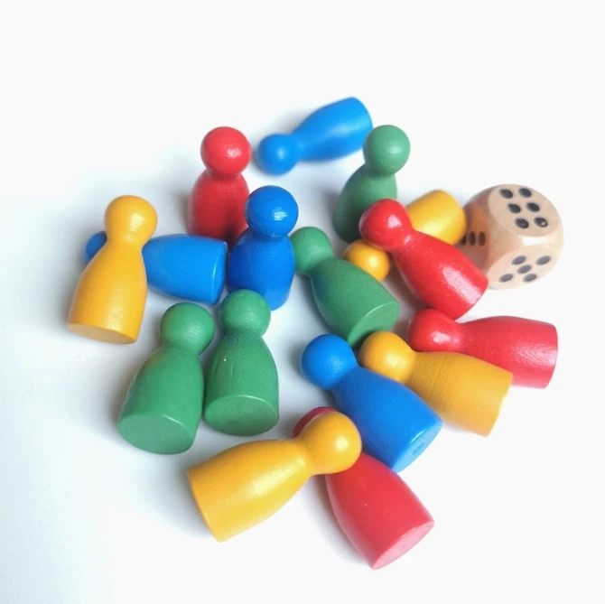 100 ชิ้นไม้สีสันสดใสหมากรุกมาร - Board Game Quiz บทวิจารณ์และราคา