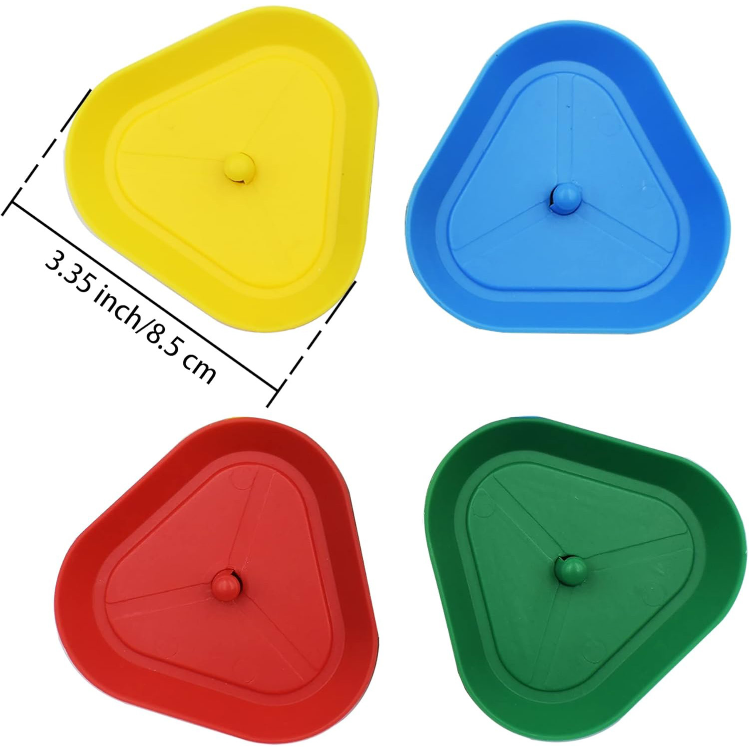 ที่วางไพ่รูปสามเหลี่ยม 4 ชิ้น/ - Board Game With Chips บทวิจารณ์และราคา