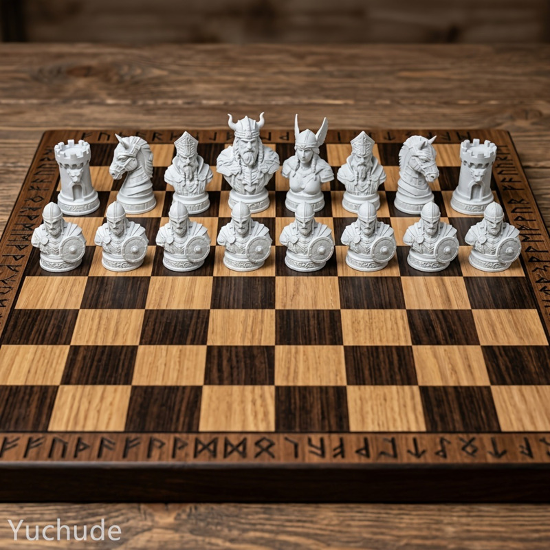 ตัวหมากรุกไวกิ้งพิมพ์ 3 มิติ,  - Board Game Vikings บทวิจารณ์และราคา