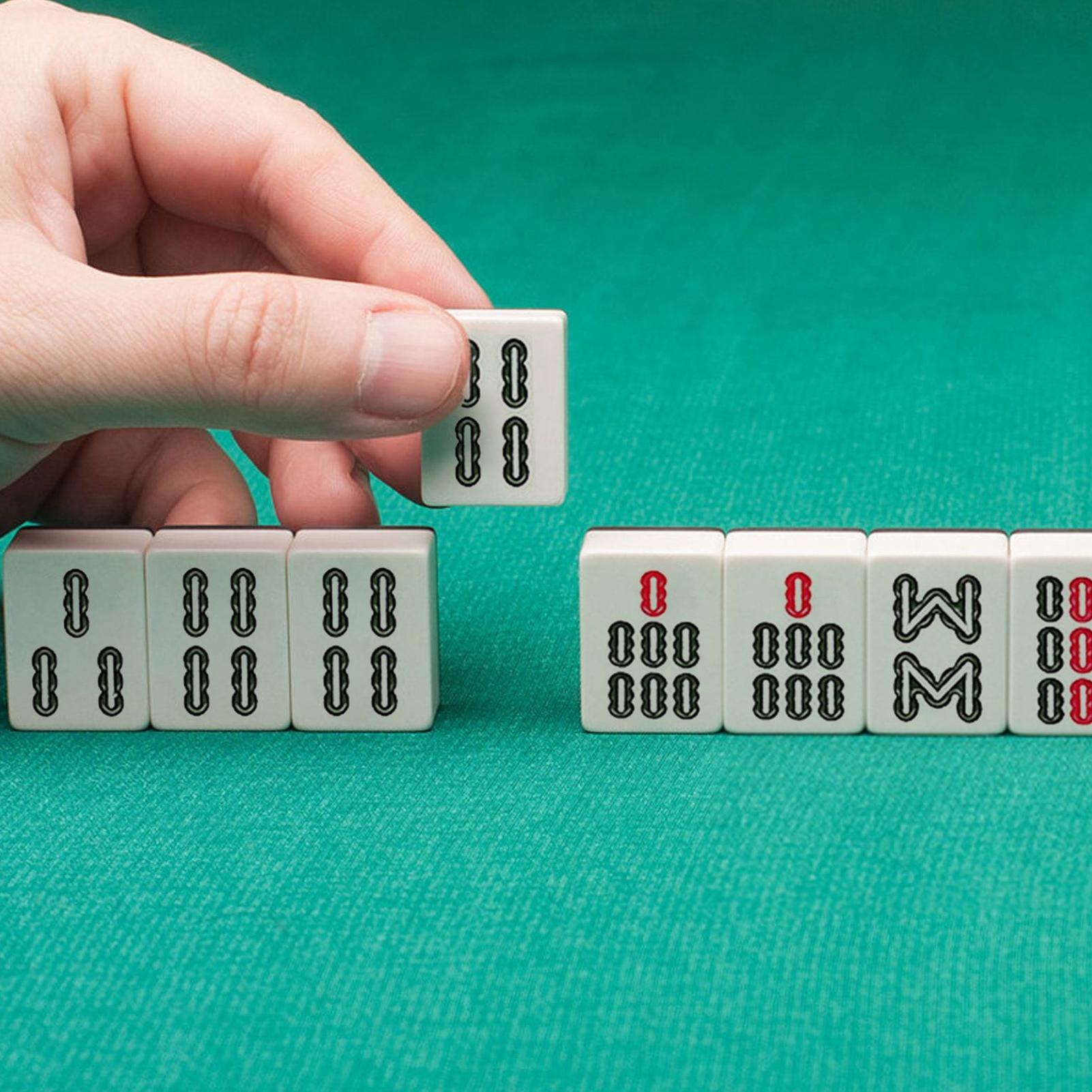 ชุดเกมไพ่นกกระจอกจีน 144 แผ่นก - Board Game Mahjong บทวิจารณ์และราคา