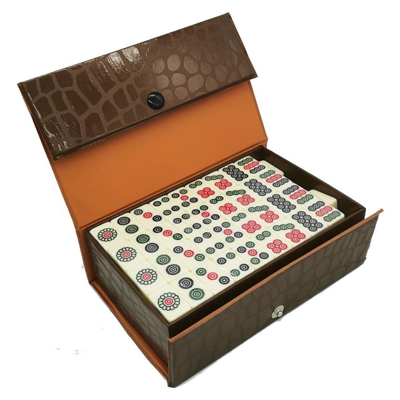 ชุดเกมไพ่นกกระจอกจีน 144 แผ่นก - Board Game Mahjong บทวิจารณ์และราคา
