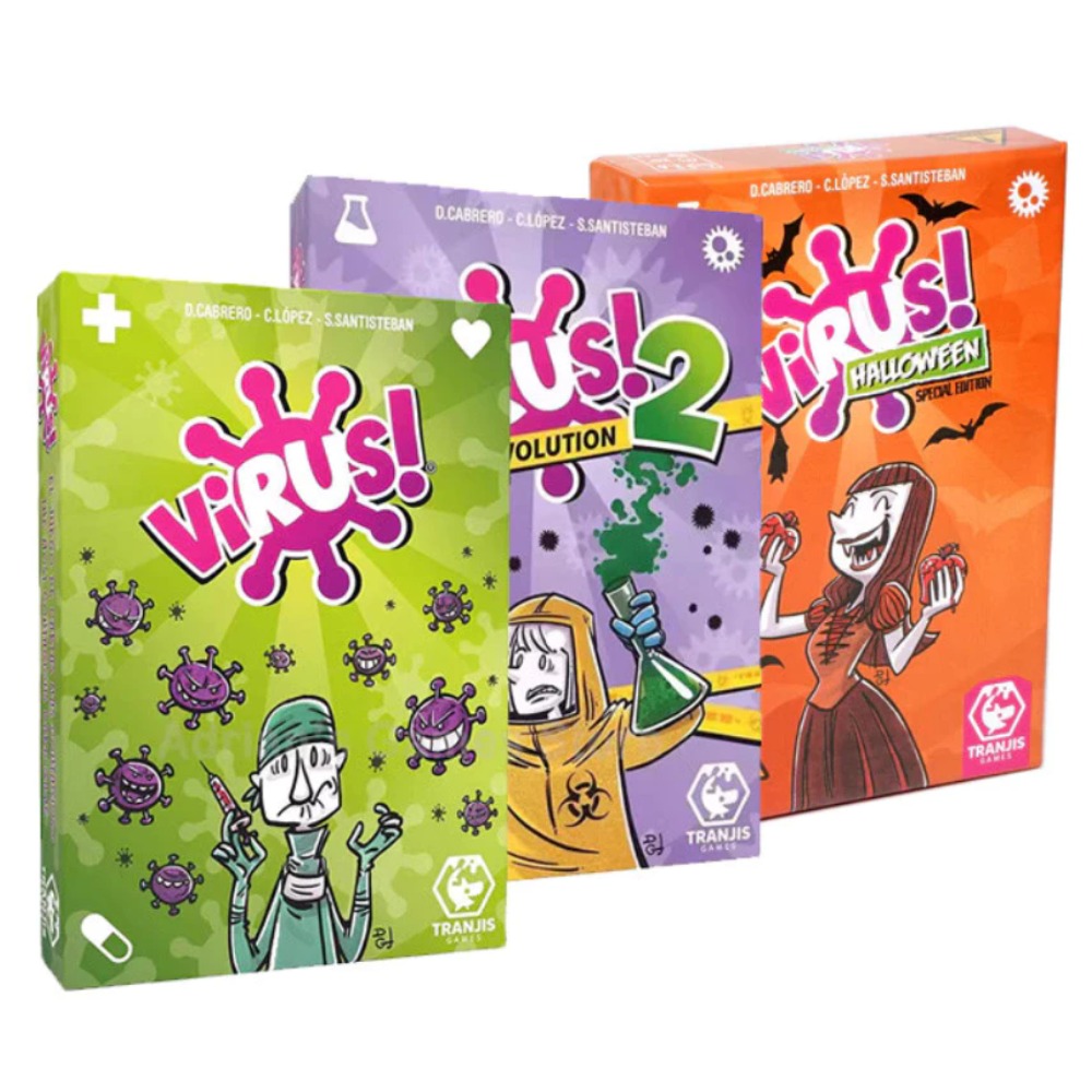 เกมไพ่ไวรัสสุดสนุก & Virus Evo - Board Game Virus บทวิจารณ์และราคา