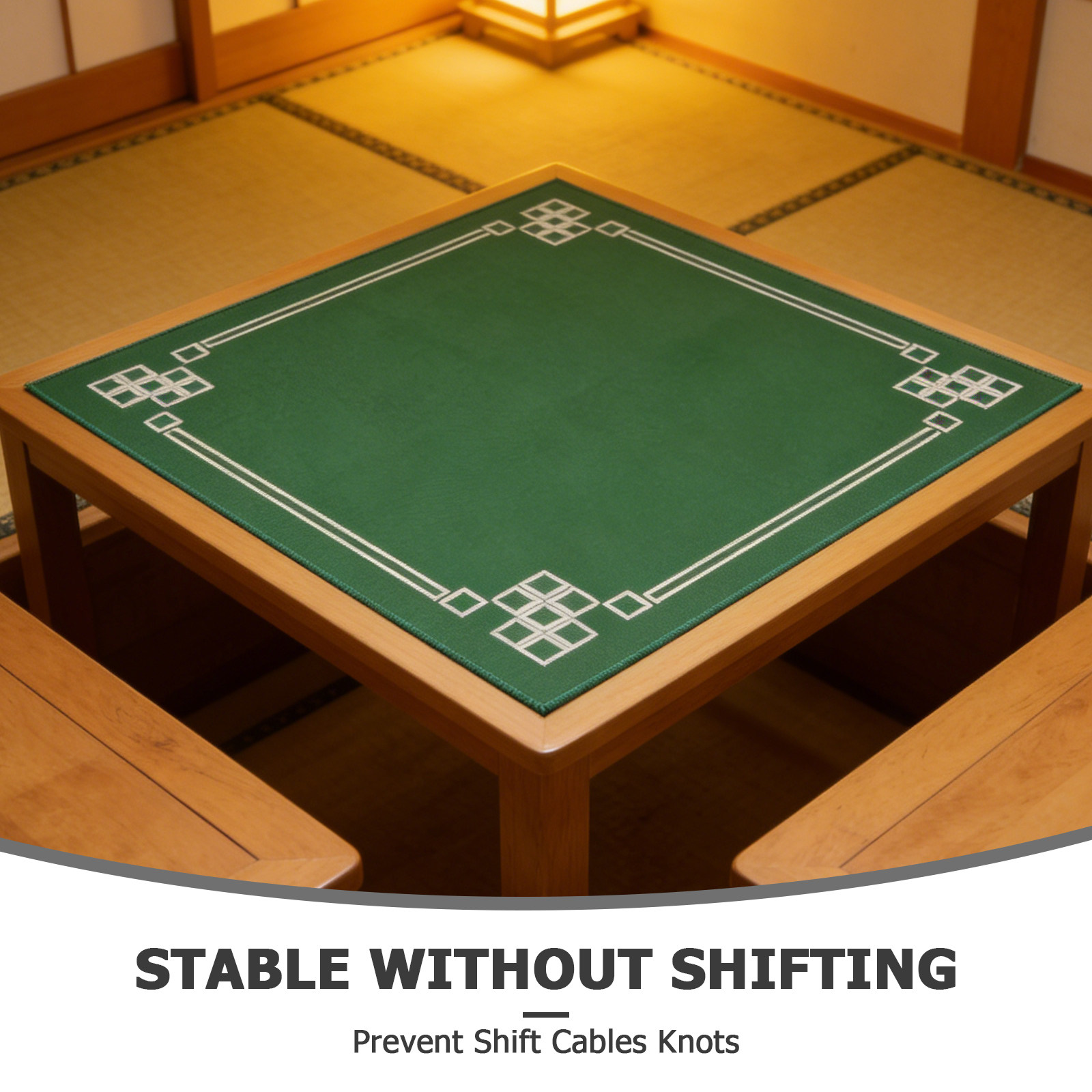 แผ่นรองมาห์จงกันลื่น 70 ซม./27 - Board Game Mahjong บทวิจารณ์และราคา