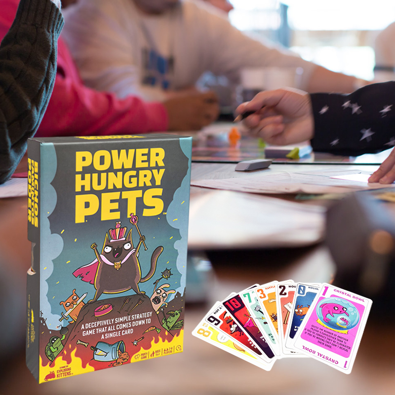 Power Hungry Pets เกมไพ่ เกมกร - Board Game Quiz บทวิจารณ์และราคา