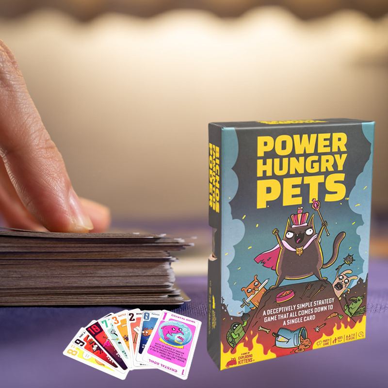 Power Hungry Pets เกมไพ่ เกมกร - Board Game Quiz บทวิจารณ์และราคา