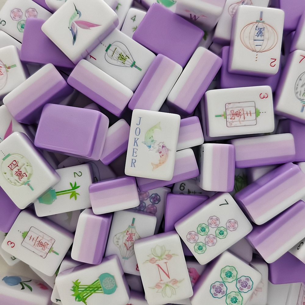 ชุดเกมไพ่นกกระจอกอเมริกันแบบพก - Board Game Mahjong บทวิจารณ์และราคา