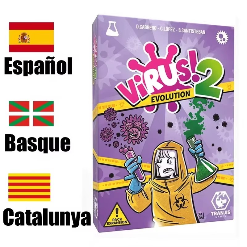 การ์ดเกมปฏิสัมพันธ์แบบข้ามพรมแ - Board Game Virus บทวิจารณ์และราคา