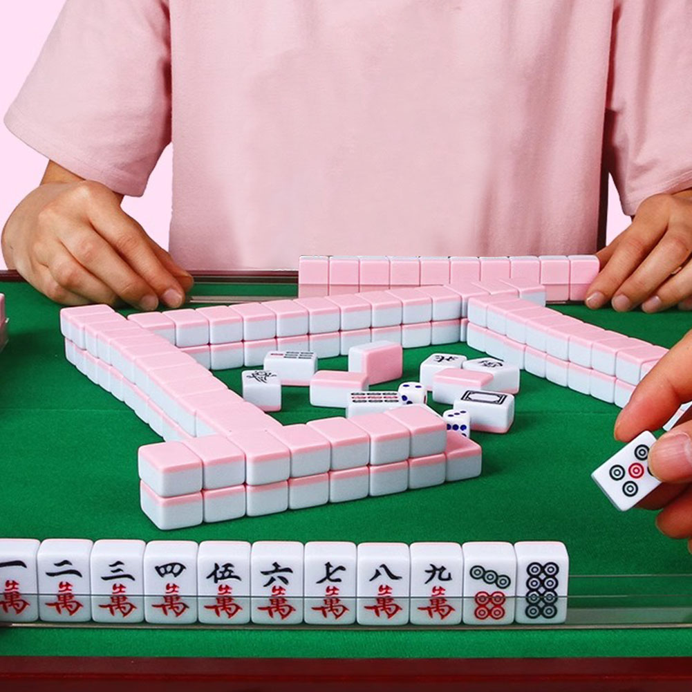 ชุดไพ่นกกระจอกขนาดเล็กแบบพกพาส - Board Game Mahjong บทวิจารณ์และราคา