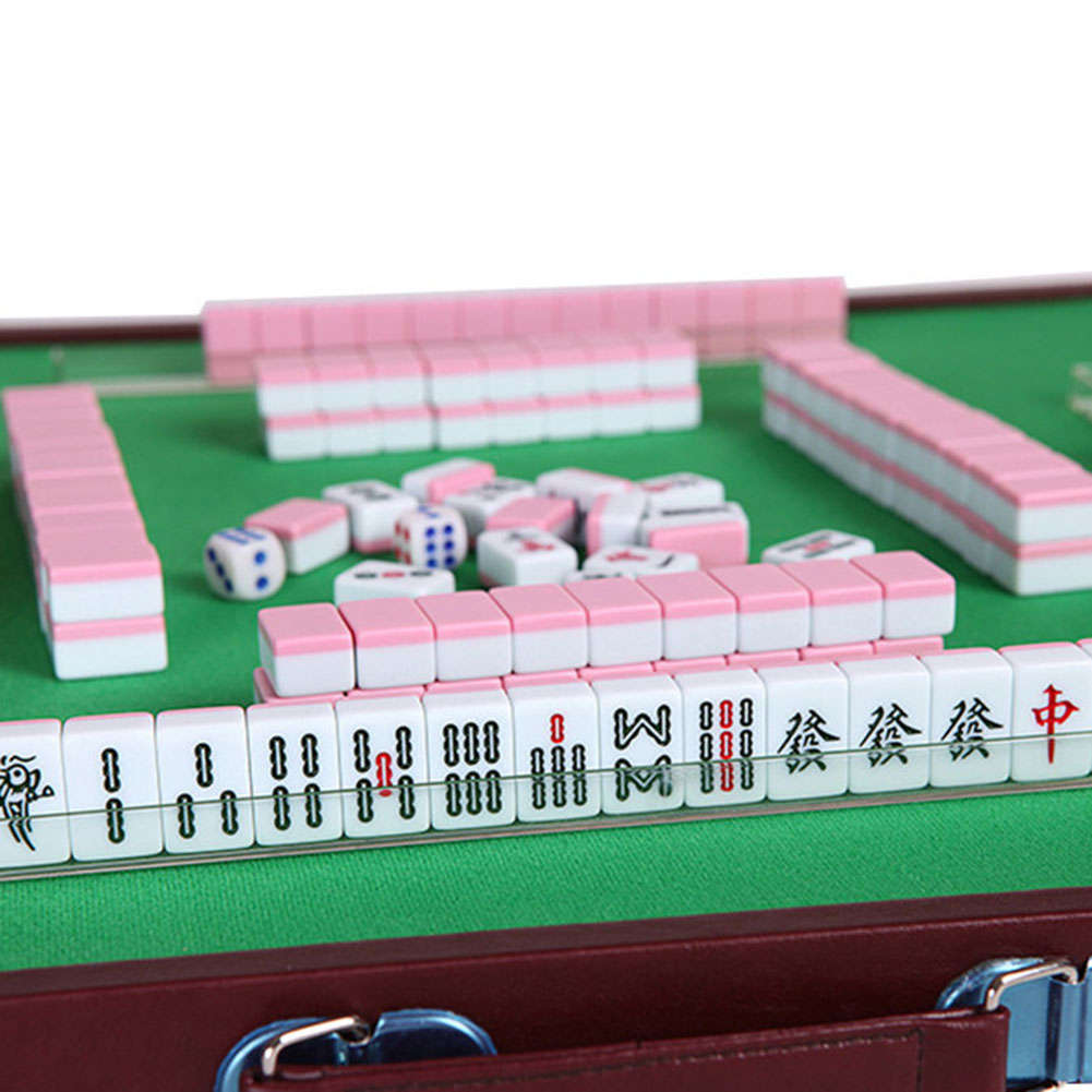 ชุดไพ่นกกระจอกขนาดเล็กแบบพกพาส - Board Game Mahjong บทวิจารณ์และราคา