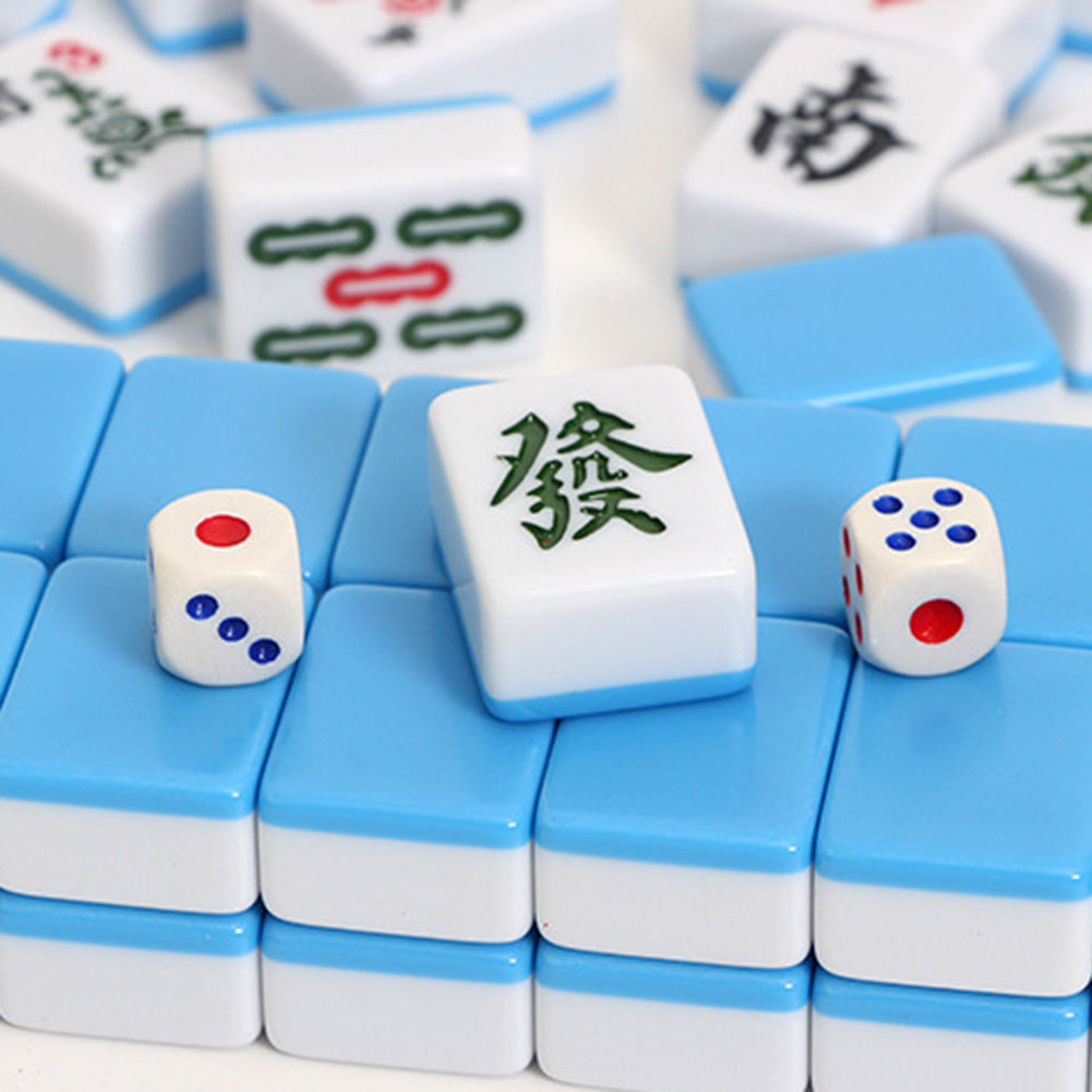ชุดไพ่นกกระจอกขนาดเล็กแบบพกพาส - Board Game Mahjong บทวิจารณ์และราคา
