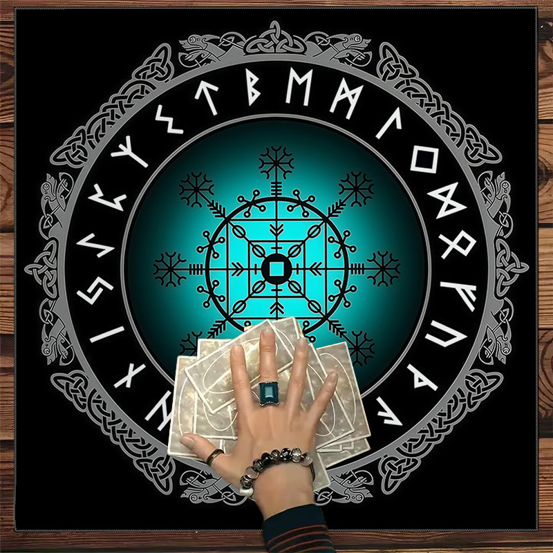 ผ้าปูโต๊ะไพ่ทาโรต์ลายเข็มทิศไว - Board Game Vikings บทวิจารณ์และราคา