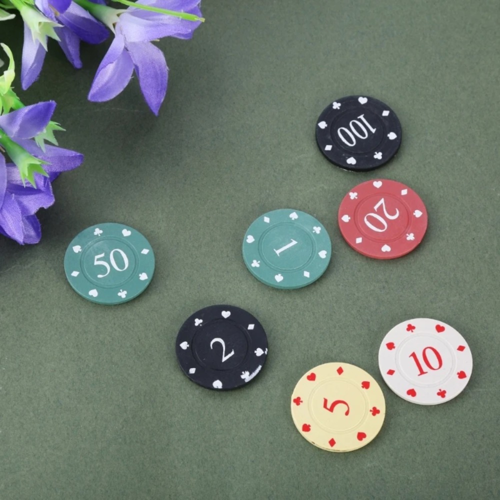 ชิปเกมบิงโกและรูเล็ตพลาสติกทนท - Board Game With Chips บทวิจารณ์และราคา