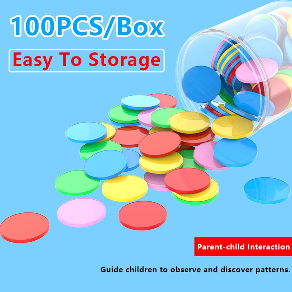 ชิปนับจำนวนพลาสติก 100 ชิ้น สำ - Board Game Quiz บทวิจารณ์และราคา