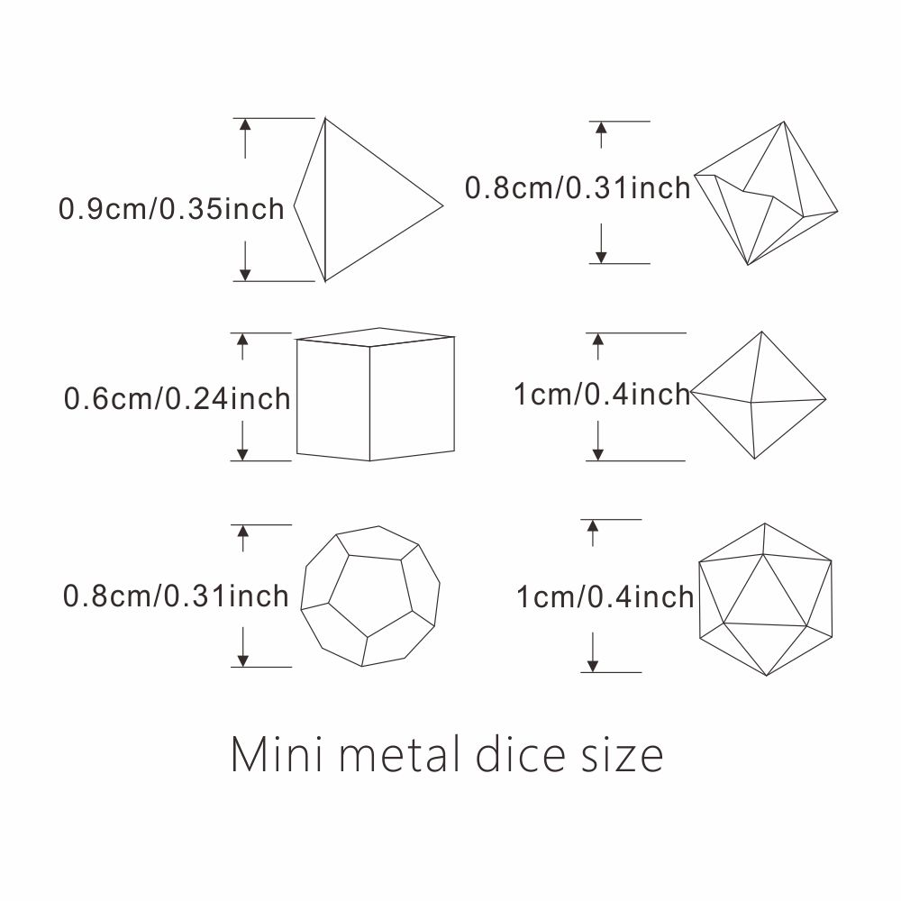 7 ชิ้นชุดโลหะมินิ Archaized เก - Board Game Land บทวิจารณ์และราคา