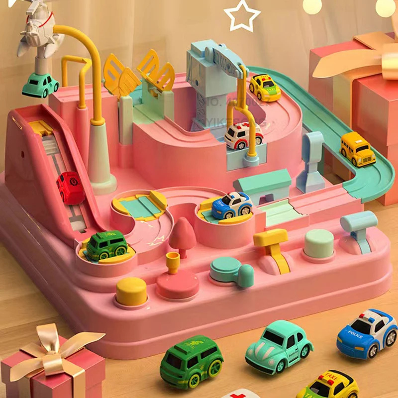 รางรถไฟสำหรับแข่งรถของเล่นเกมส - Board Game Race Track บทวิจารณ์และราคา