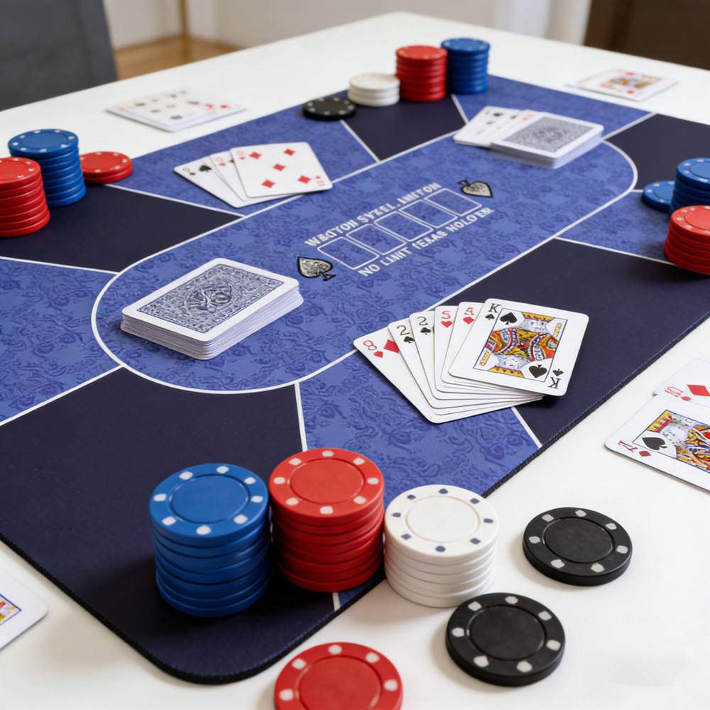 ผ้าปูโต๊ะโป๊กเกอร์สำหรับคาสิโน - Board Game Mahjong บทวิจารณ์และราคา