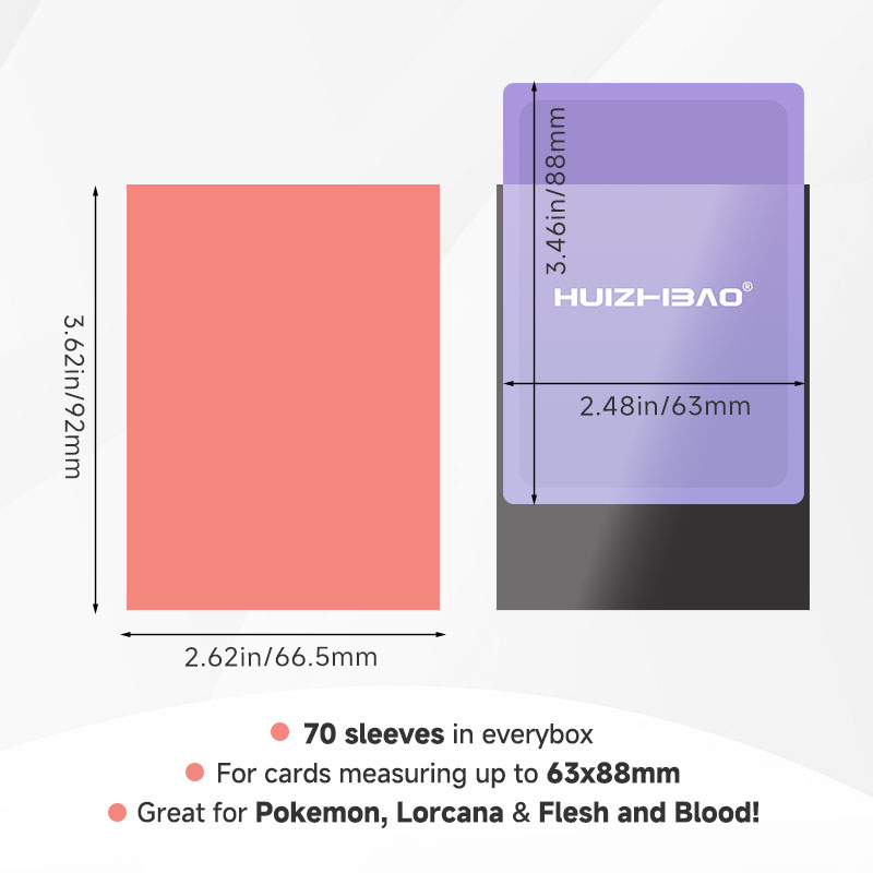 ซองใส่การ์ดสีสันสดใส ขนาด 66.5 - Board Game Root บทวิจารณ์และราคา
