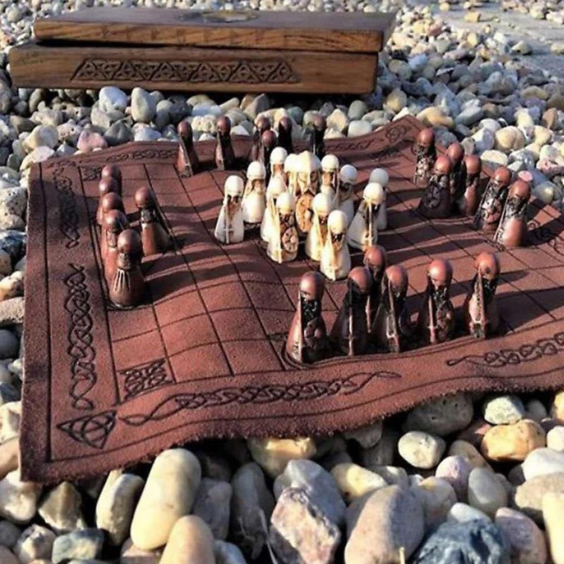 กระดานหมากรุกสำหรับผู้ใหญ่โต๊ะ - Board Game Vikings บทวิจารณ์และราคา