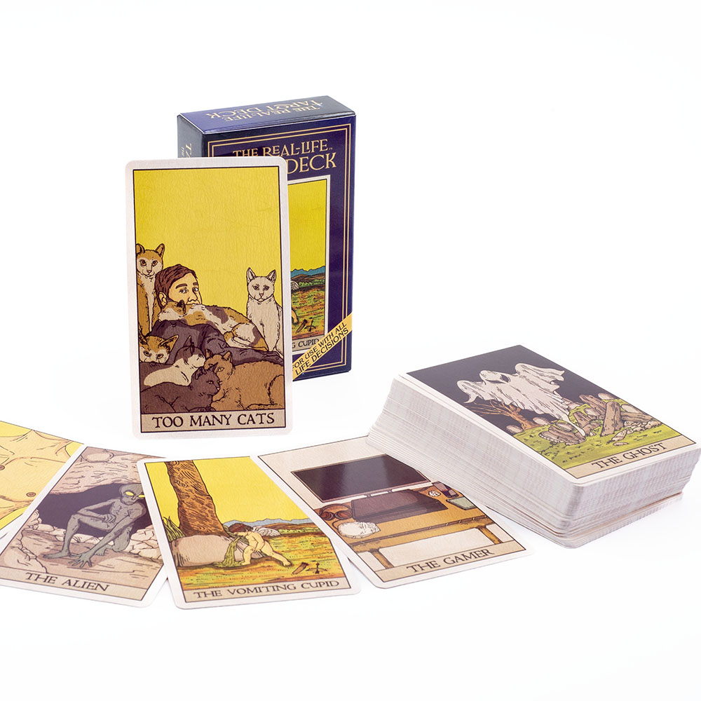 ชีวิตจริง Tarot Deck 78 PCS 10 - Board Game In Real Life บทวิจารณ์และราคา