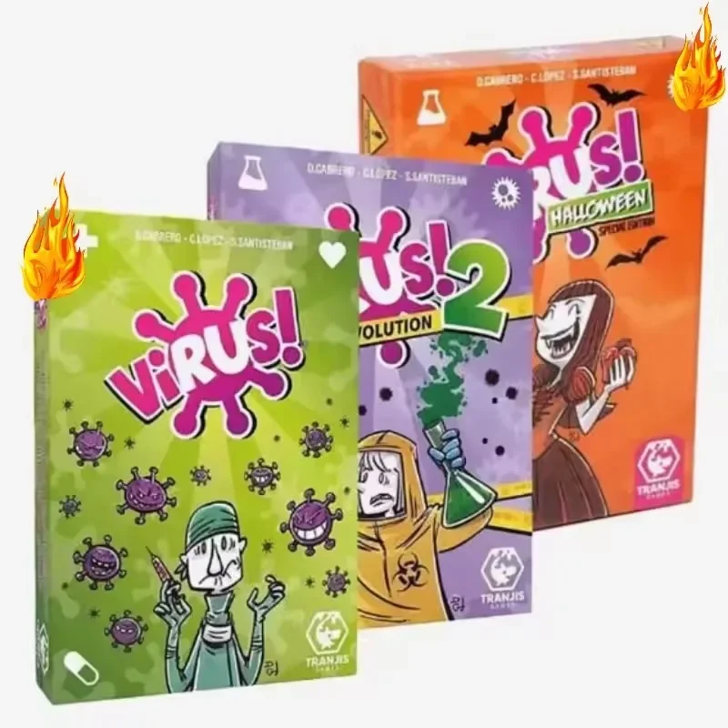 เกมไพ่ไวรัสสุดน่าสนใจ & Virus  - Board Game Virus บทวิจารณ์และราคา